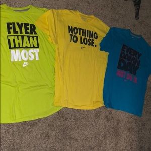 3 Nike shirt BUNDLE DEAL size XL